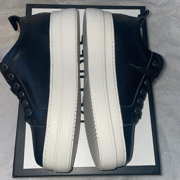 NWT J/SLIDES NOCA Black Leather Sneaker - Picture 12 of 15